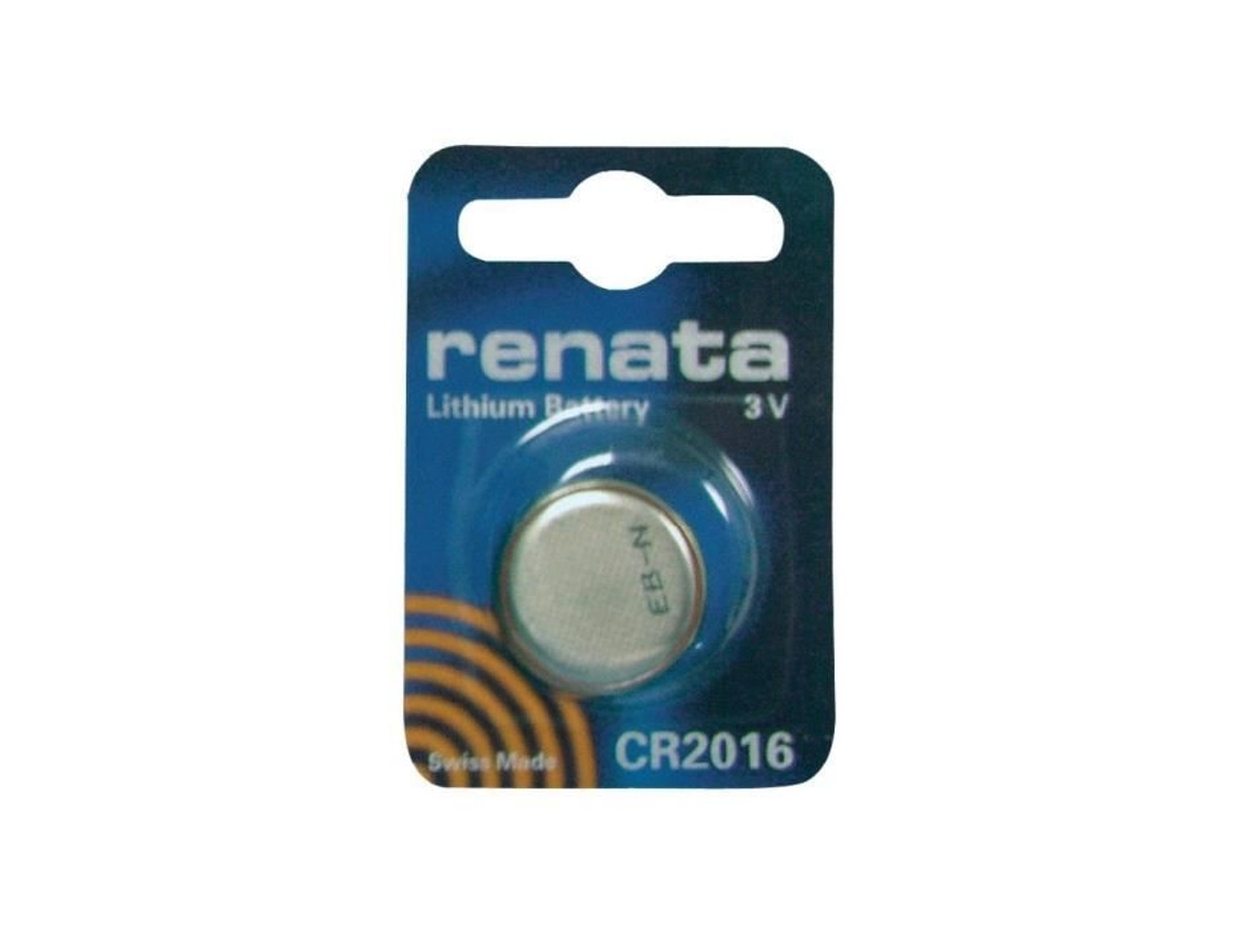 Célula Botão Cr2016 Lítio 3V 80 Mah Renata