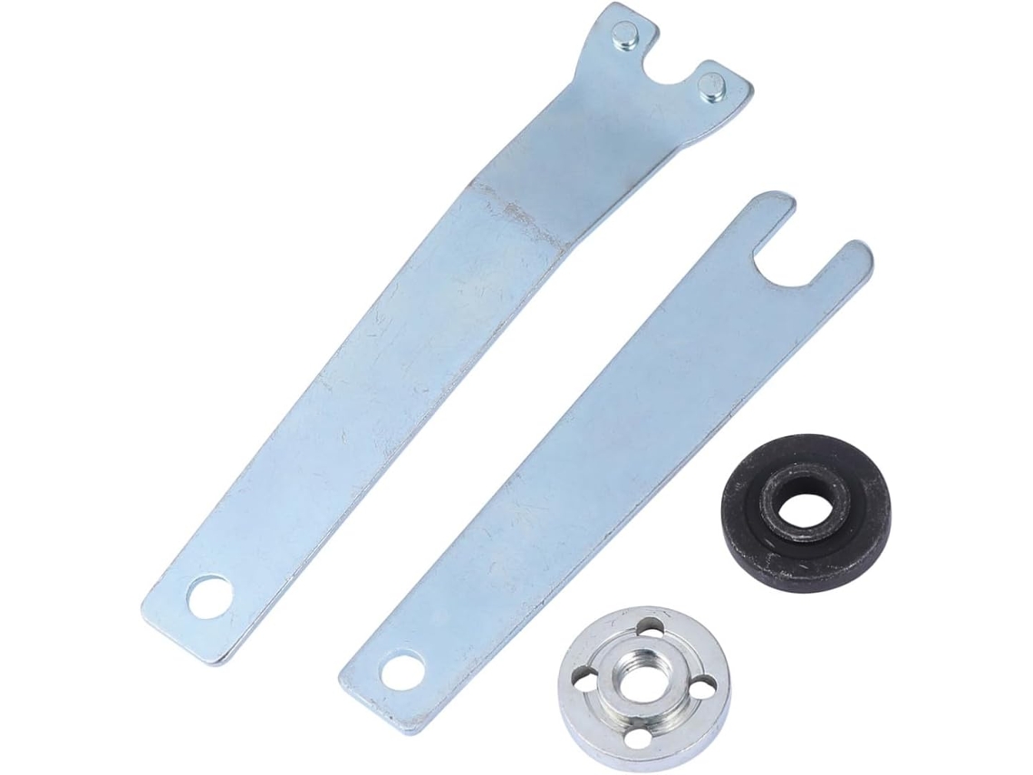 Chave De Boca Para Esmerilhadeira Angular, Aço Liga Zincado, Kit Com 4 Peças, Porca De Reposição Para Ferramentas Mecânicas...