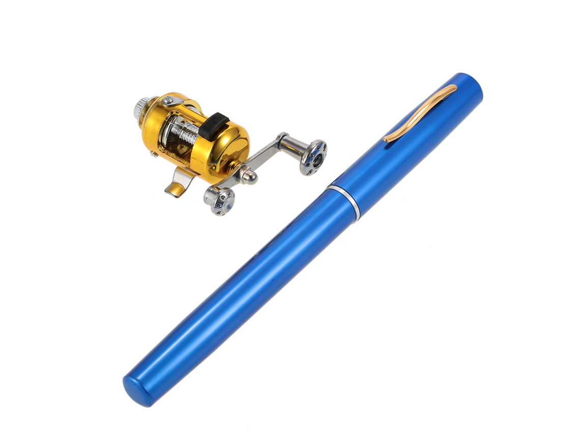 Kit de Vara e Molinete de Pesca Telescópico Mini | S/MARCA