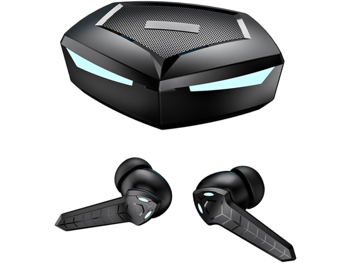 Fones De Sem Fio Baixa Com Longa 350 Mah, Ao Suor E Para Cor: Preto