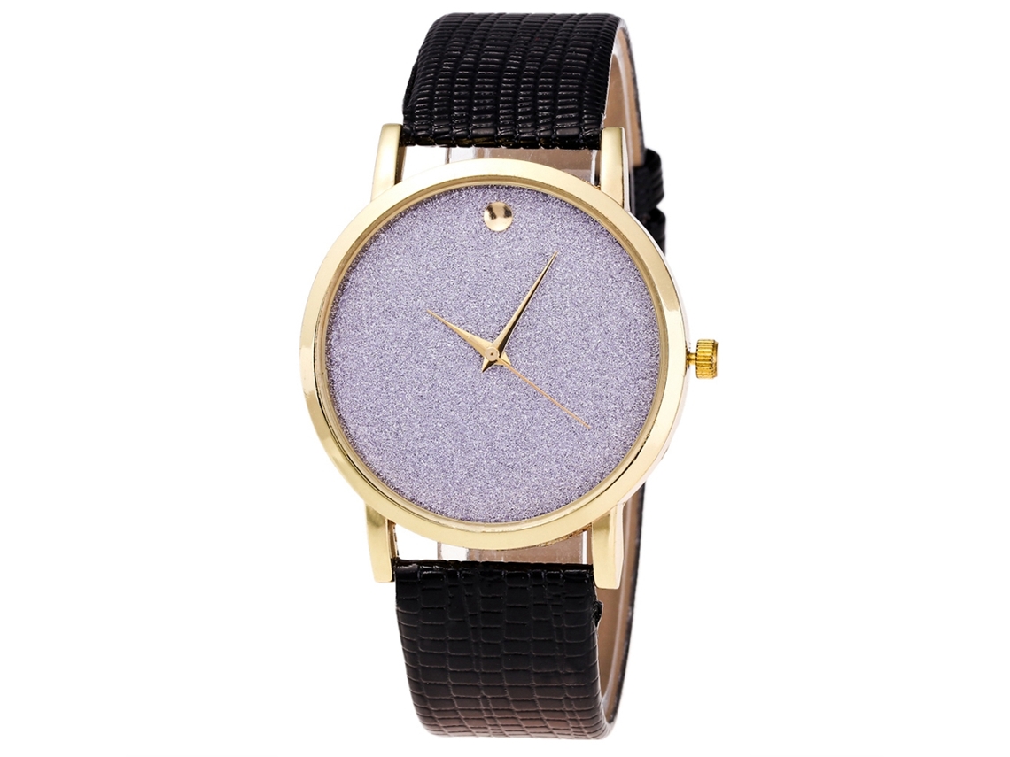 Reloj De Pulsera De Pareja Zhoulianfa Con Correa Pu Dial Redondo Cuarzo