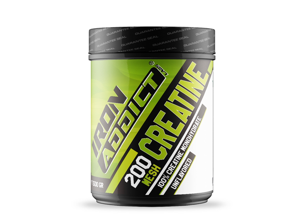 Creatina Monohidratada 100% 200 Mesh 500g Neutra da IRON ADDICT LABS