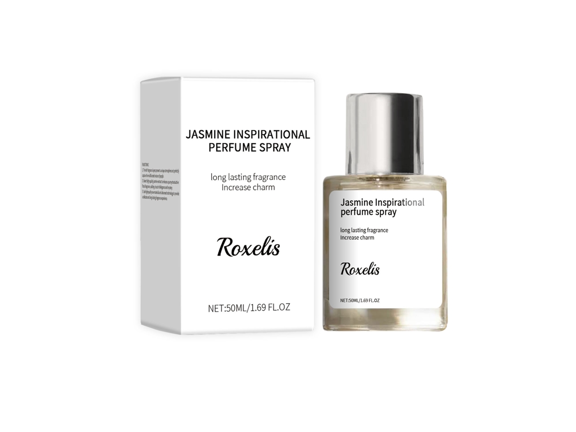 Perfume Jasmim Inspiração Spray, Aromas Florais para Mulheres Elegantes LAXISCREED