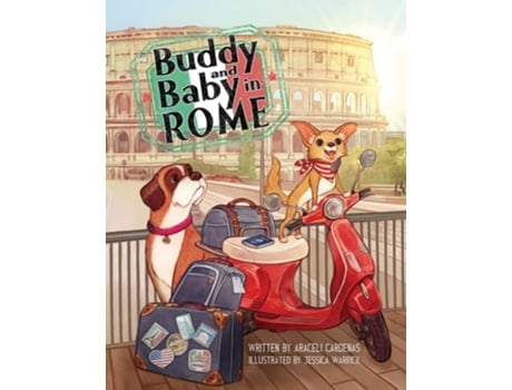 Livro Buddy and Baby in Rome de Araceli Cardenas (Inglês)