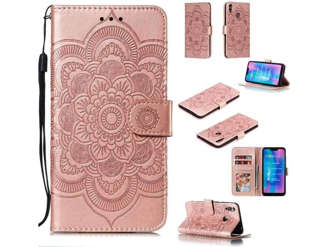 Capa Honor 8c Hongwe. Rosa