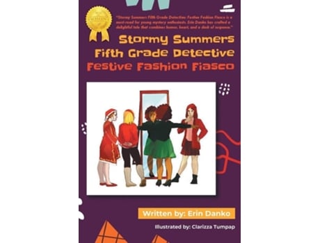 Livro Stormy Summers Fifth Grade Detective Festive Fashion Fiasco de Erin Danko (Inglês)