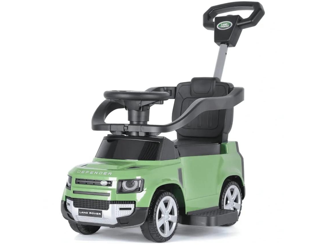 Carrito Montable Para Bebe 2-em-1 - Land Rover Defender - 1 A 3 Anos - Verde