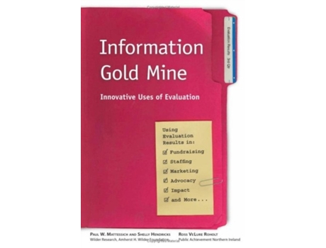 Livro information gold mine de paul w. mattessich,shelly hendricks,ross velure roholt (inglês)