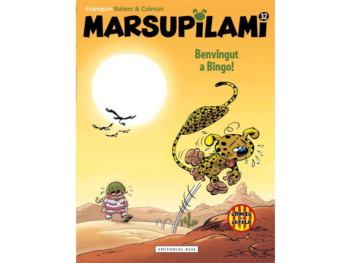 Livro Benvingut A Bingo! de André Franquin (Catalão)