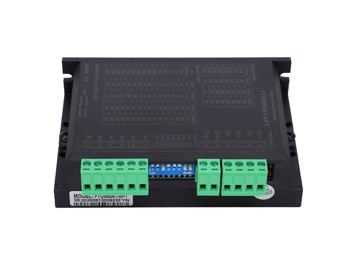 Controlador de Motor de Passo 2 Fases para Motores 42-86 Suprimentos Indústria Automatizada FYDM504T
