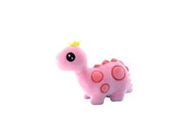 Peluche HXDZFX Dinossauro Rosa 14 X 10 Cm