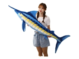 Lurelia Simulado De Tubarão Marlin Azul 2025 Em Peluche Animal, Macio Para Coleção