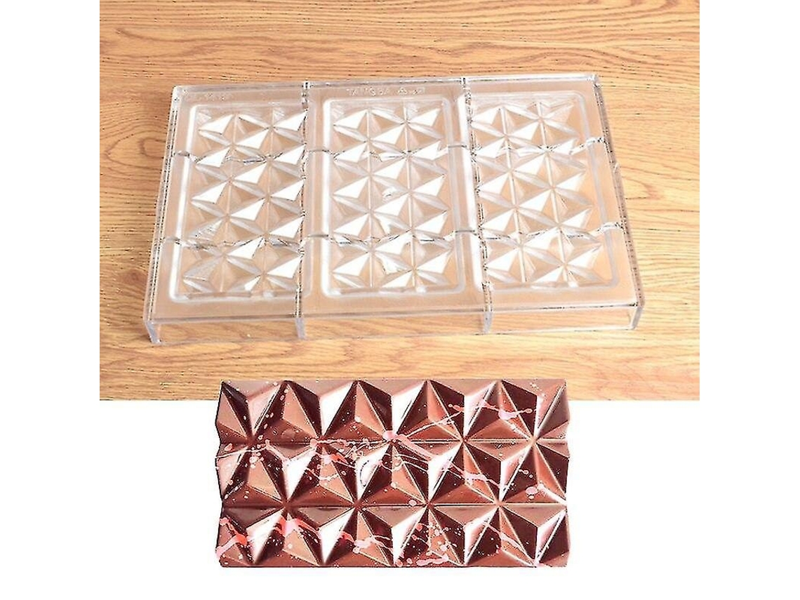 Lurelia Molde Para Chocolate, Em Policarbonato, Formato Losango, Para Chocolate E Doces, Antiaderente