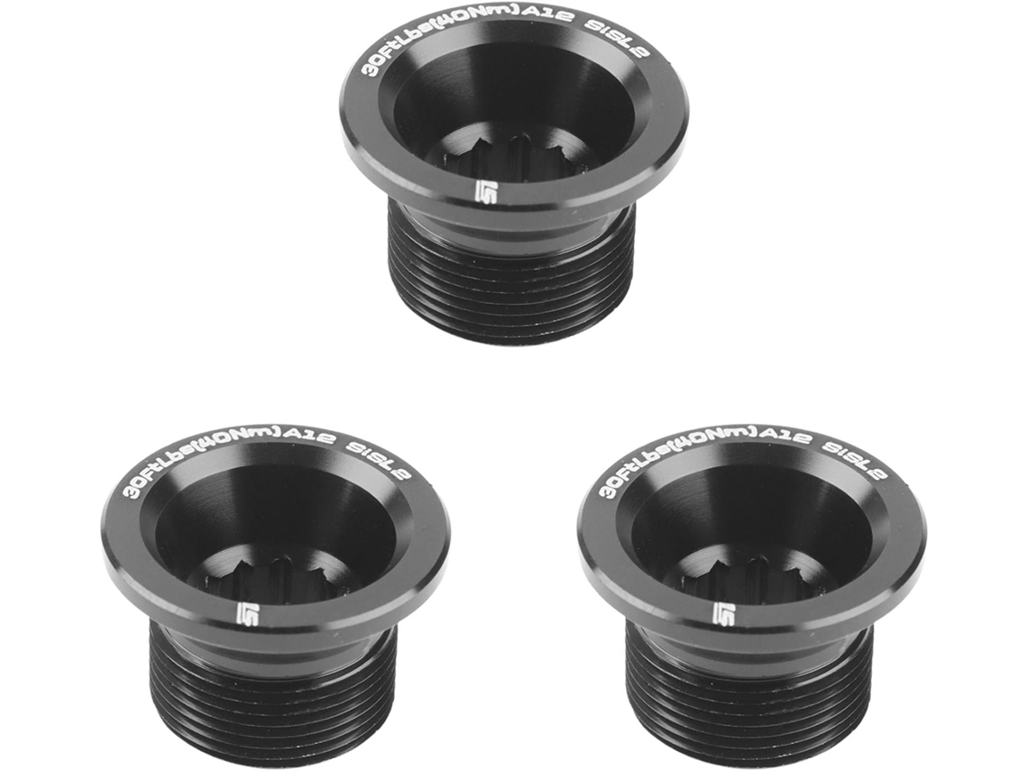 Kit de parafusos SFUSHOS Hollowgram para virabrequim preto