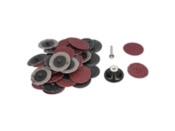 Conjunto de discos Lixa com fecho de velcro bidirecional (40 peças, incluindo uma base de suporte com 1/4 da altura)