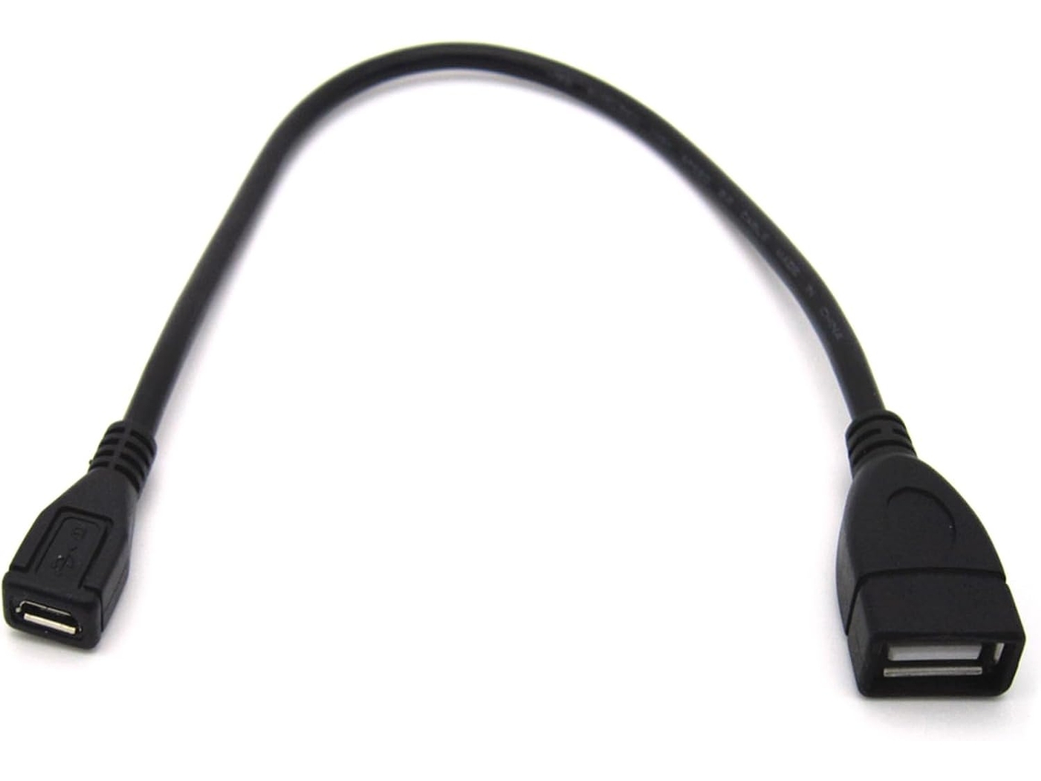 Cabo Adaptador De Extensão Usb 2.0 Fêmea Para Transferência Dados