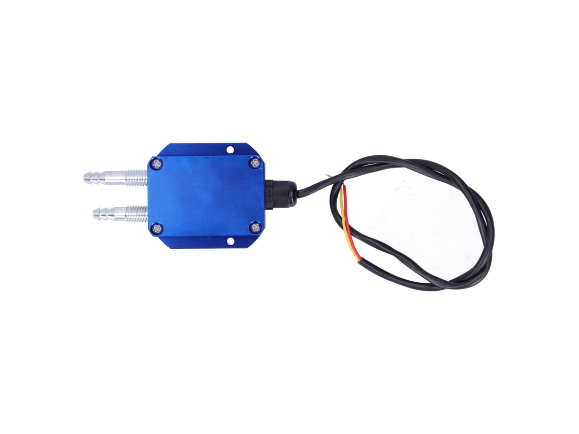 Transmissor De Pressão De Vento Azul Dc24v Sensor Diferencial Micro Para Caldeira Mina De Carvão 0-500pa