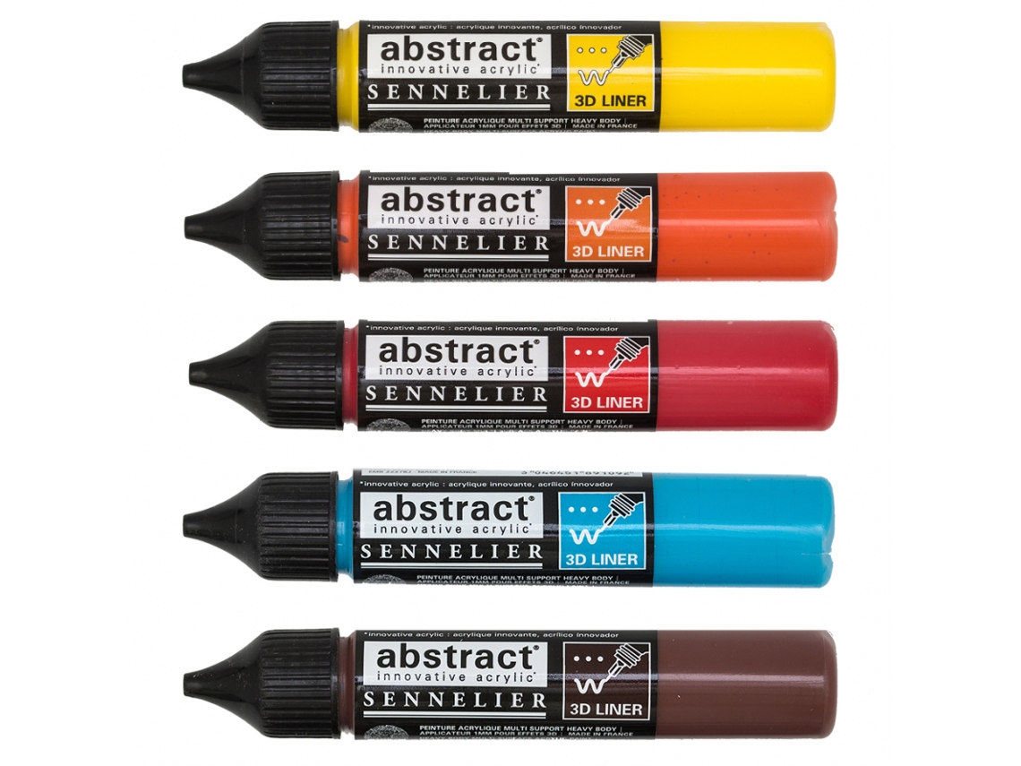 Contorno Abstract 27Ml Turquesa 341 SENNELIER
