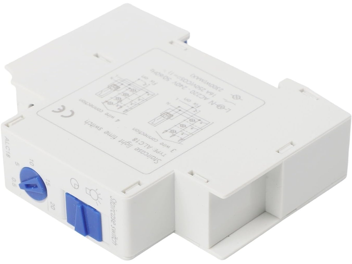Interruptor Temporizador De Luz Escada Com Baixo Consumo Energia