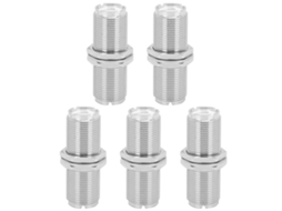 5 adaptadores Mali conector RF UHF Fêmea para fêmea, plug jack, 2 peças, pl259