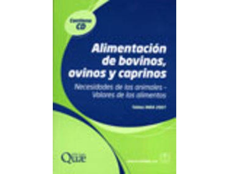 Livro Alimentación De Bovinos, Ovinos/Caprinos Necesidades De Los Animales Û Valores De Los Alimentos de Inra (Espanhol)