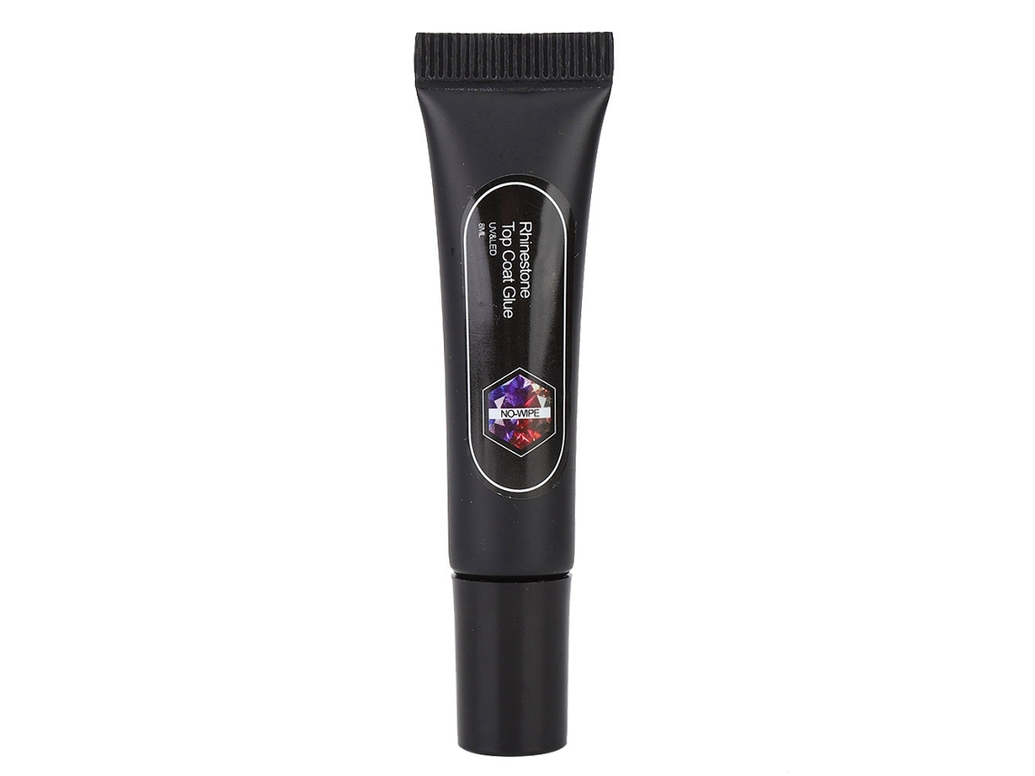 Esmalte Top Coat Com Cola Para Pedras Rhinestones Gel Uv Para Unhas Ferramenta De Decoração Manicure