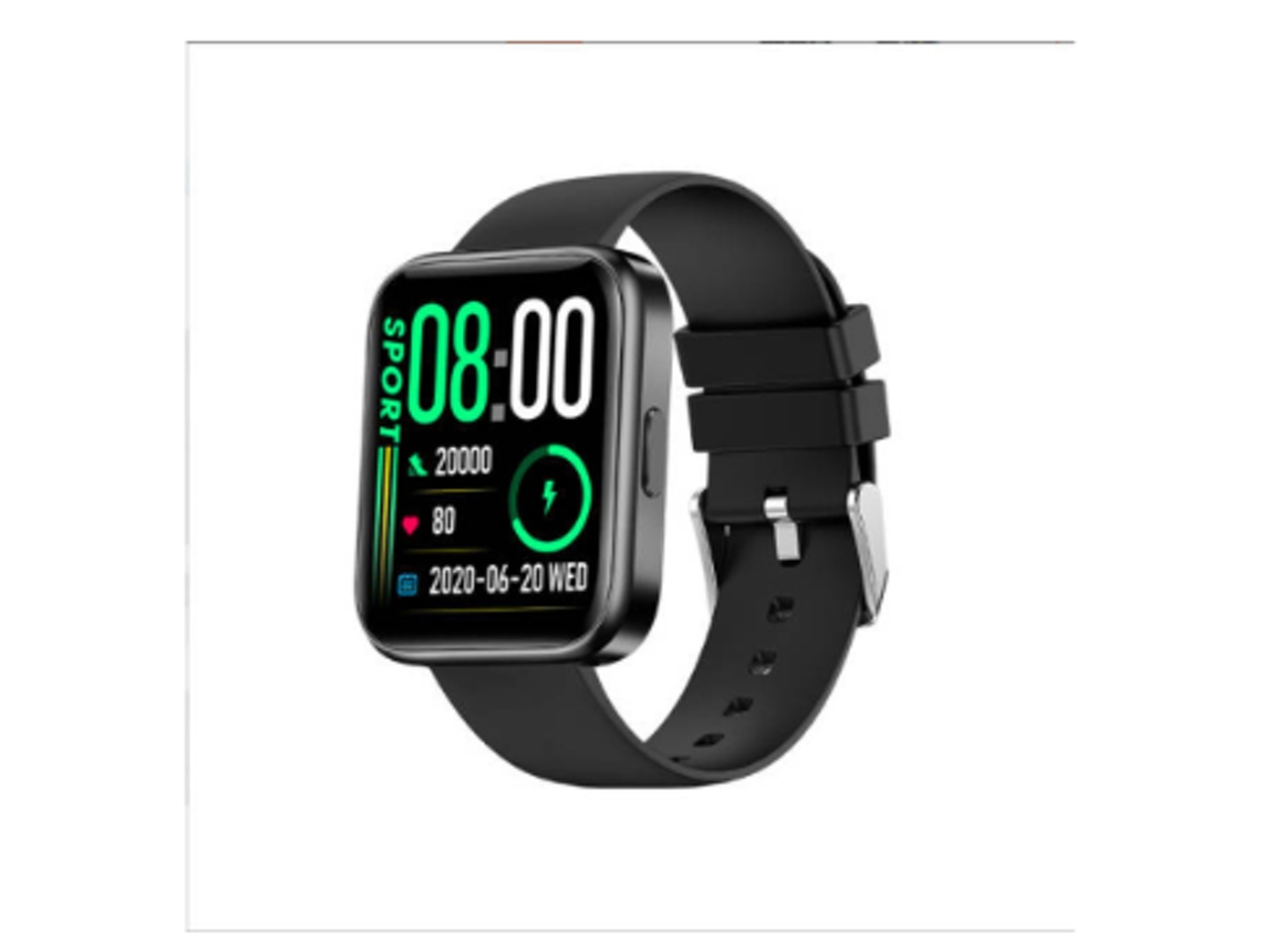 Relógio Inteligente Ip68 Água Resistente Smartwatch Touchscreen Fitness Tracker Hr Oxigênio Sangue Homens Mulheres Yizhood (preto)