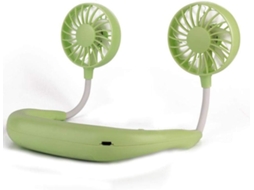 Ventilador USB de pescoço portátil S/MARCA, 1200m, uso doméstico e externo