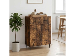 Vidaxl Buffet Carvalho Fumado 66 X 34,5 X 89,5 Cm Derivados De Madeira