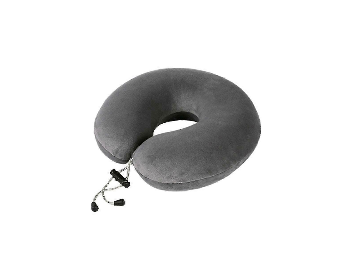 Lurelia Almofada De Viagem, Formato U, Apoio Cervical, Cinza, 30 X 30 X 10 Cm