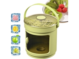 Forma De Gelo Com Tampa | Forma De Gelo Para Freezer Com 36 Compartimentos, Tampa E Recipiente | Ban Gokoco