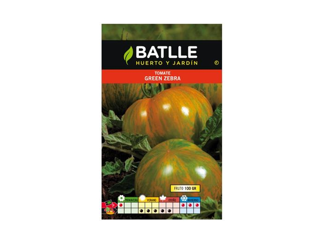 Sementes de Tomate Green Zebra Tigre BATLLE