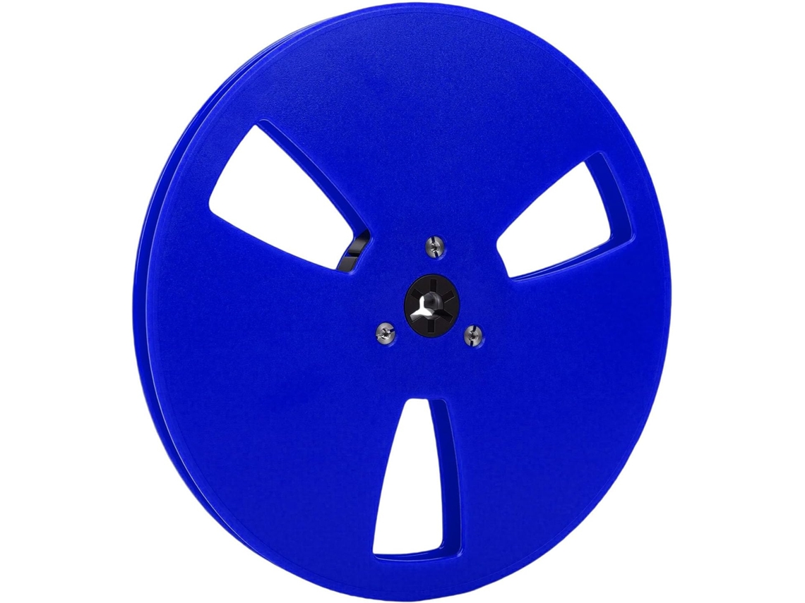 Carretel De Fita Vazio Nab Com Flange De 3 Furos E 7 Polegadas, Em Abs, Para Reprodutores Studer.