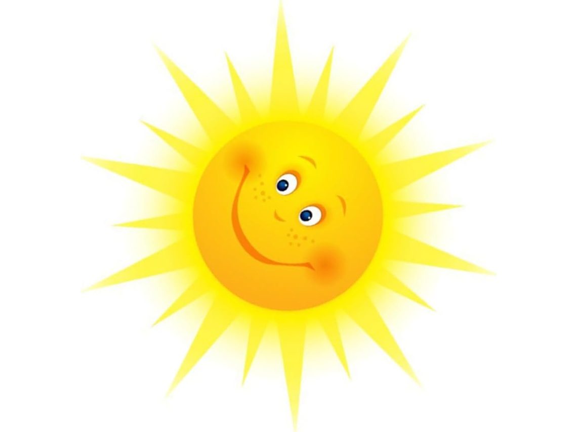 Adesivo De Parede Removível E Autoadesivo Em Pvc Com Sol Sorridente Para Quarto (1 Unidade)
