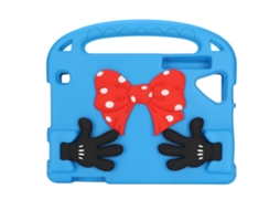 Capa Protetora De Espuma Eva Com Suporte E Desenho Animado Fofo Para Tablet Matepad T8 8 Polegadas, Compatível Lenovo Onn Wm, Azul Tuotuo