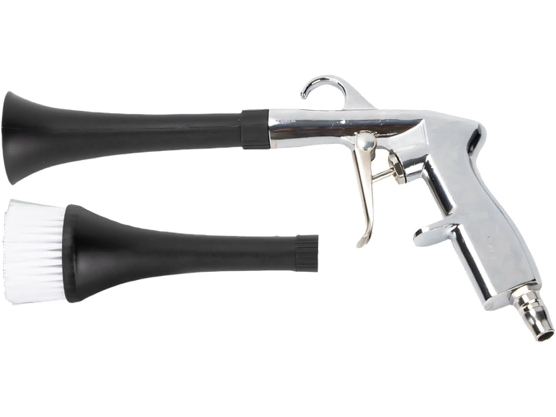 Kit De Limpeza Carros Com Soprador Ar E 2 Bicos