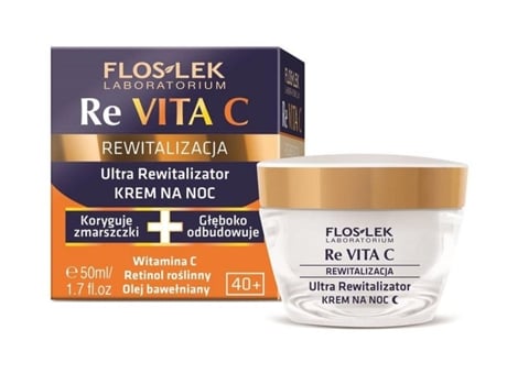 FLOSLEK Re Vita C 40+ creme de noite 50ml ultra-rewitalizator