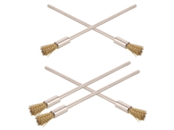 Escovas De Cobre Para Manutenção Precisa, Conjunto De 5 Unidades, E Limpeza Versátil.