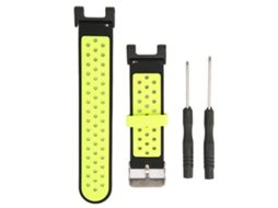 Bracelete De Silicone Com Fivela De Pino Abertura Para Relógio Amazfit Trex Trex Pro Preto Verde