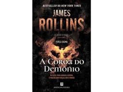 Livro A Coroa do Demónio de James Rollins (Português)