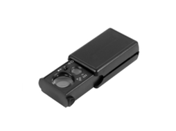 2026 lupa de Joalheria de Bolso com Lentes Duplas Mini 30x/60x e Luzes Led Uv do Tipo Puxador