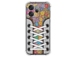 Capa Tumundosmartphone De Silicone À Prova De Choque Para Vivo V70 5g Estampa De Tênis 05 Desenhos