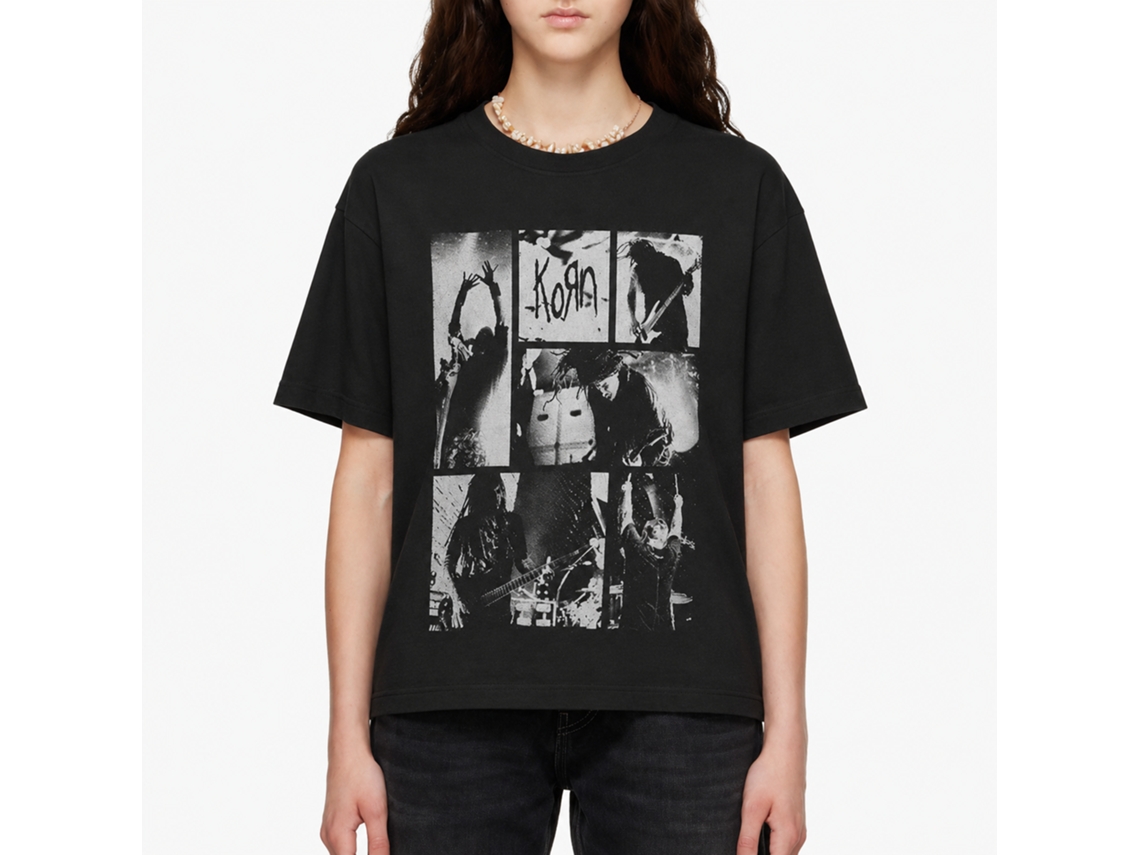 Korn Blocks T-shirt Classic Unisex Adults Size:m