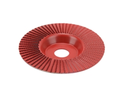 Roda de entalhe em madeira de 125 mm em carboneto de tungstênio, acessório para marcenaria, vermelha.