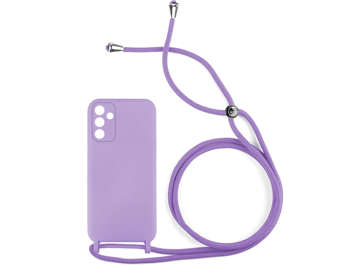 Capa SKYHE para Samsung Galaxy A55 5G Gel Rope Lilás
