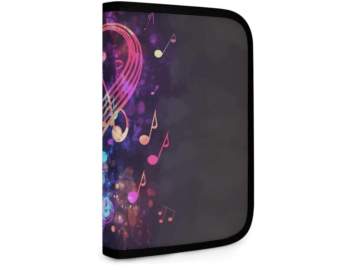 Bolsa dupla para instrumentos musicais Galaxy, bolsa de armazenamento pequena, bolsa de armazenamento multiuso