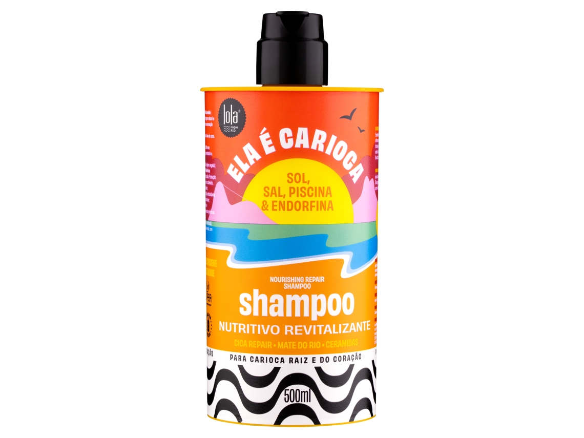 Champô LOLA COSMETICS Nutritivo Revitalizante Ela é Carioca (500 ml)