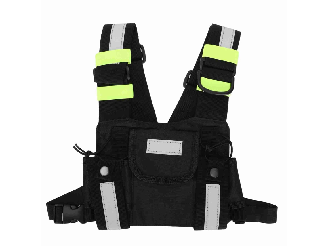 Bolsa De Peito De Rádio Reflexivo Para Walkie Talkie