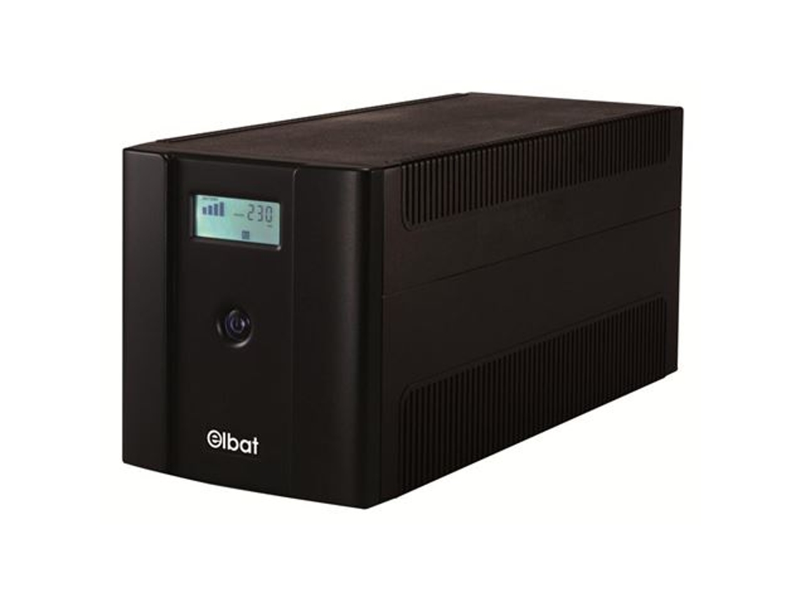 Delta Sai 1500Va Usb Pantalla Lcd 4X Shuckos Estabilizador Avr Funcion de Arranque En Frio Elbat