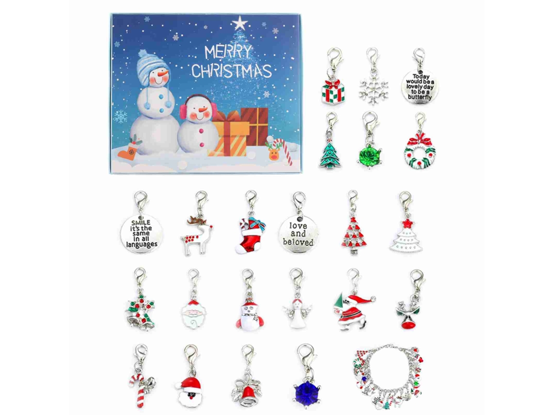 Calendário do Advento Natal com Kit para Joias LAXISCREED